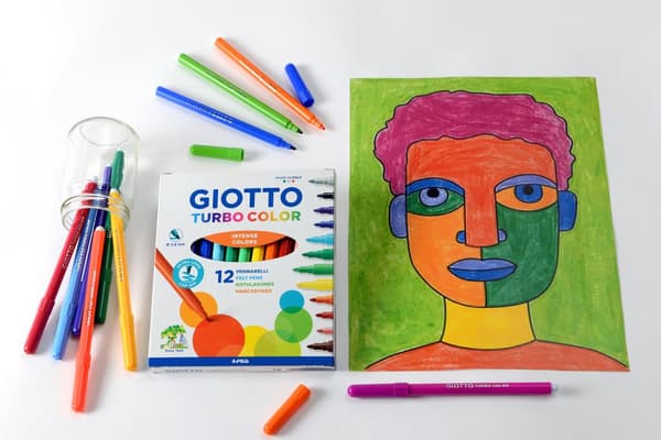 Tusj 12 stk. Turbo Color Giotto