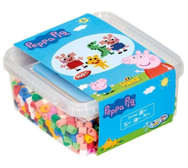Hama Maxi-eske, 900 perler. Peppa Gris
