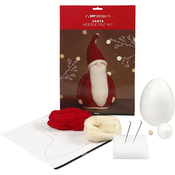 Pysselset Jul - Nålfiltad Jultomte