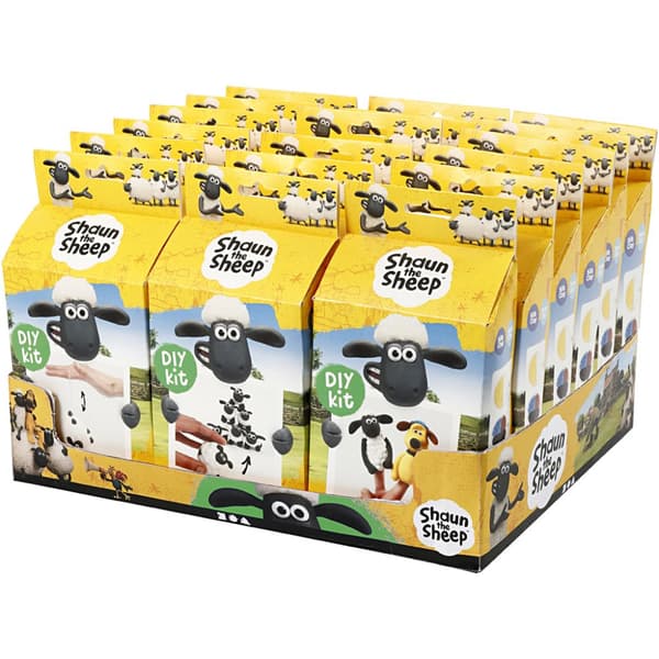 Pysselset Storpack - Lera - Fåret Shaun - 18 set