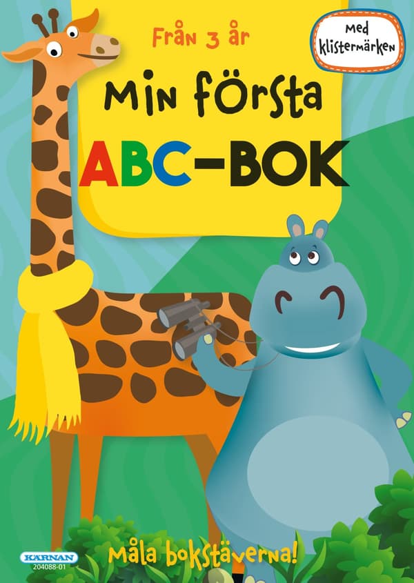Min första ABC-bok med klistermärken, Kärnan