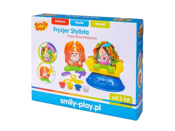 Smily Play Kakku-Massa Muovinen kampaaja stylisti