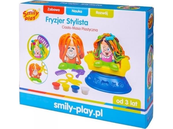 Smily Play Kakku-Massa Muovinen kampaaja stylisti