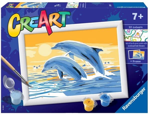 Ravensburger 20073, 7 år, Akryl, Lerret, Flerfarget