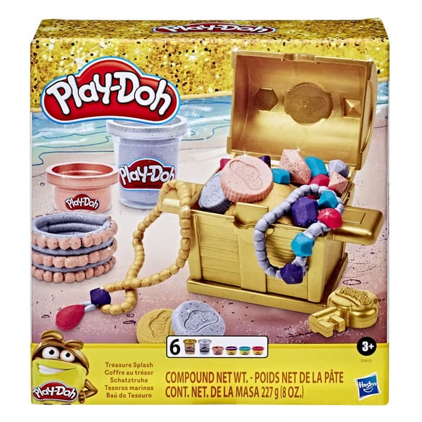 Play-Doh Gold Collection Treasure Splash