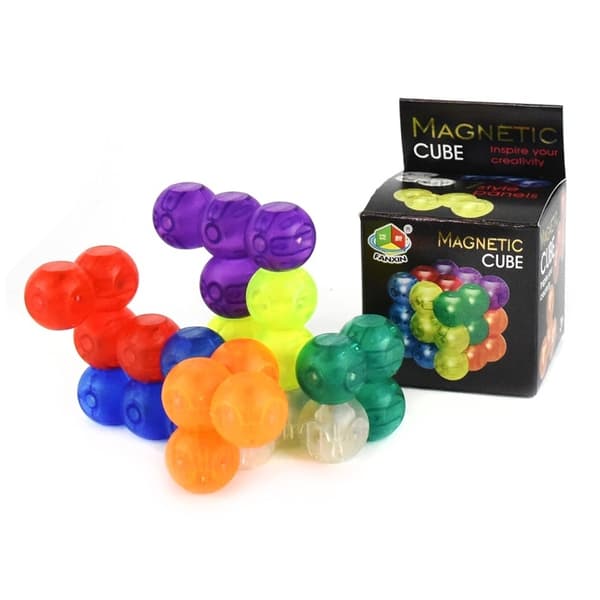 Cube Magnetic Puzzle Block - Robetoy