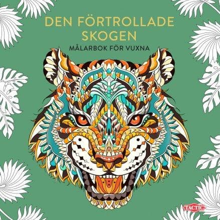 Målarbok för vuxna Den förtrollade skogen