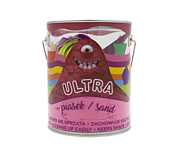 Epee UltraSand burk 900g 4 stora formar 2 verktyg rosa Muffins
