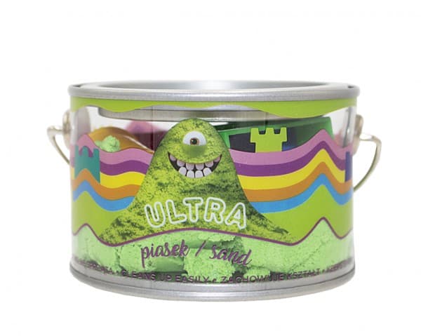 Epee UltraSand burk 200g 5 formar gröna formar Djur