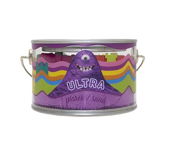 Epee UltraSand 200 g burk 5 formar lila Slottsformar