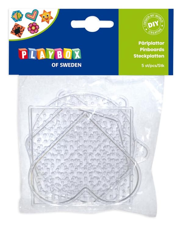 Perleplater 5 stk. Playbox