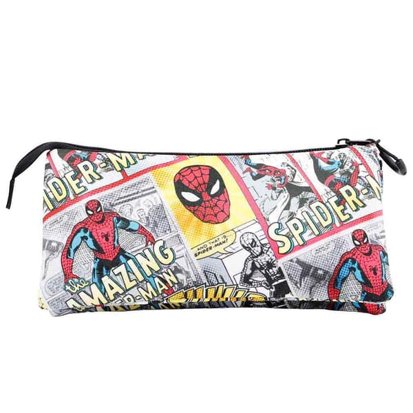 Spiderman kolminkertainen penaali 22 cm avengers spiderman
