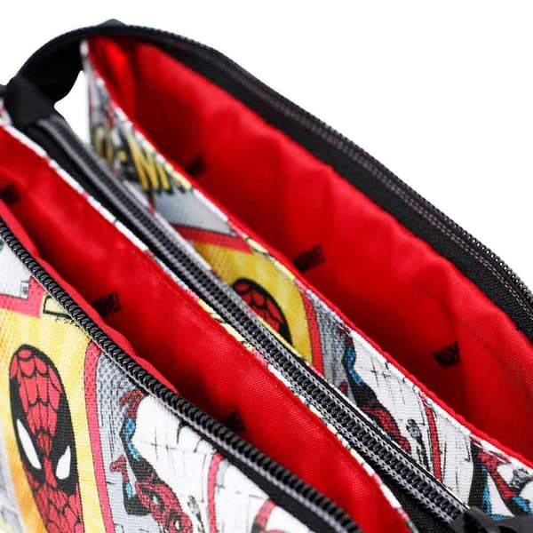 Spiderman kolminkertainen penaali 22 cm avengers spiderman