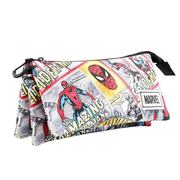Spiderman kolminkertainen penaali 22 cm avengers spiderman