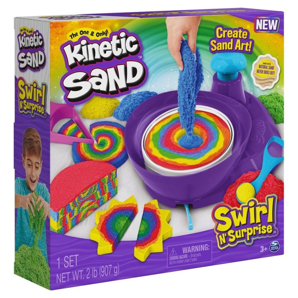 Kinetic Sand Swirl N' Surprise