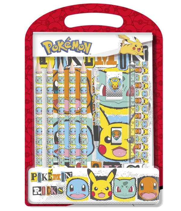 Skrivset 11-delar Pokémon