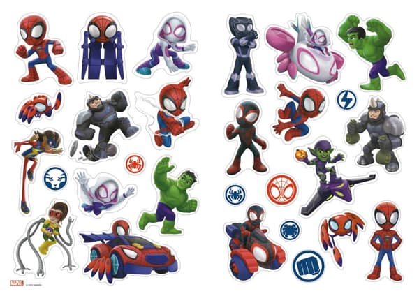 Spidey Fantastiska vänner Målarbok