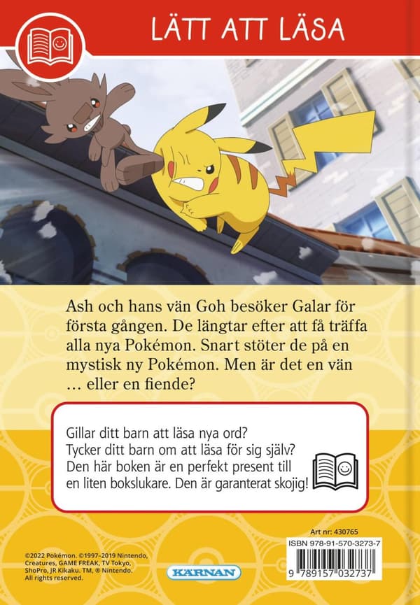 Pokemon Lätt att läsa Välkommen till Galar