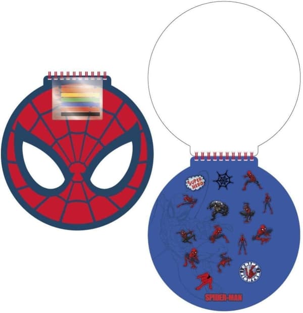 Spiderman aktivitetspakke penne klistermærker avengers