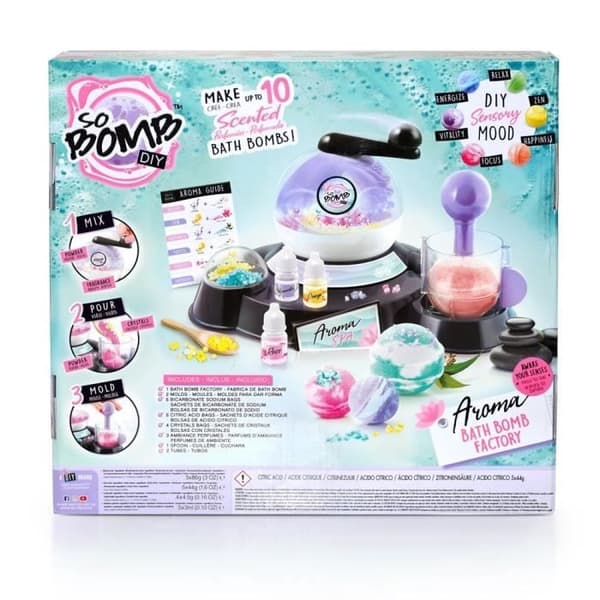 CANAL TOYS - So DIY - The Bath Bomb Factory - Aromaterapi - So Bomb - BBD 037