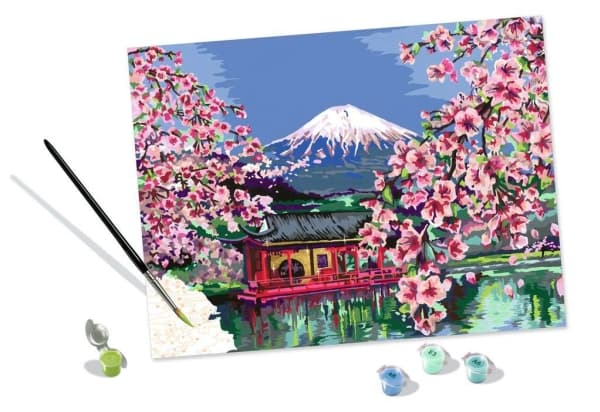 Ravensburger CreArt Seria Premium B konstnär körsbär i Japan