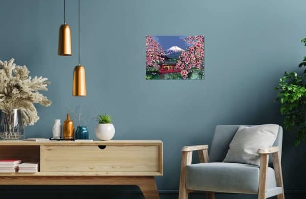 Ravensburger CreArt Seria Premium B konstnär körsbär i Japan