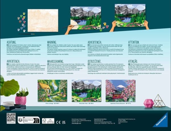 Ravensburger CreArt Seria Premium B konstnär körsbär i Japan