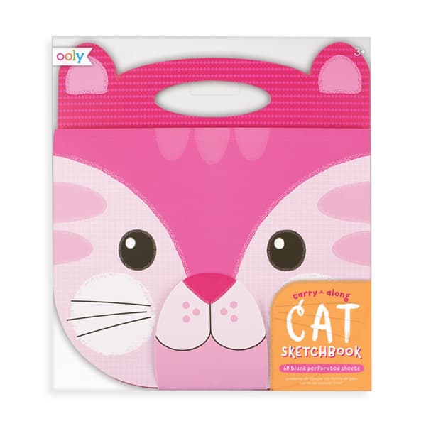 Tegneblokk Katt - Carry Along, Ooly