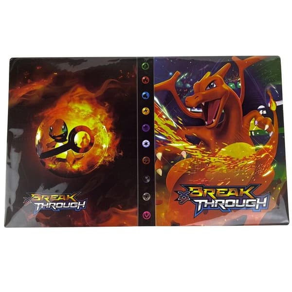 Pokemon Cards Album Bog Tegneserie Anime Ny 240 STK Game Card VMAX GX EX Holder Collection Mappe Kid Cool Legetøjsgave