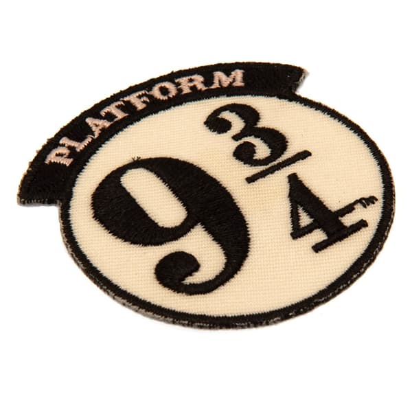 Harry Potter Plattform 9 3/4 Iron On Patch