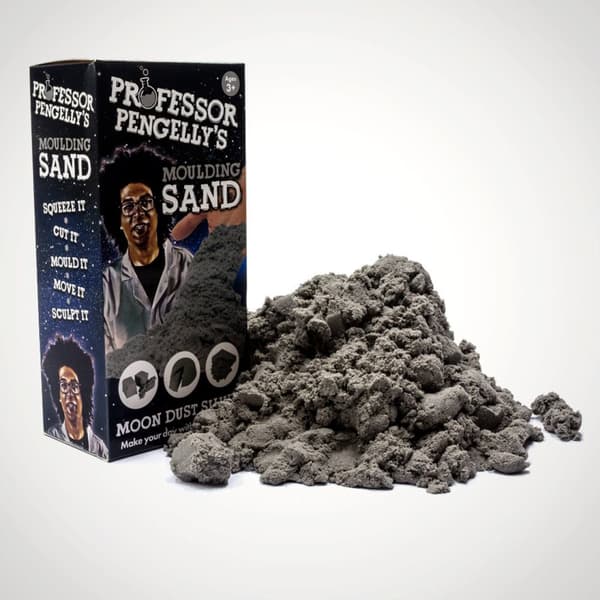 Professor Pengelly's Moulding Sand - Moon Dust Silver - Magisk Sand 1kg