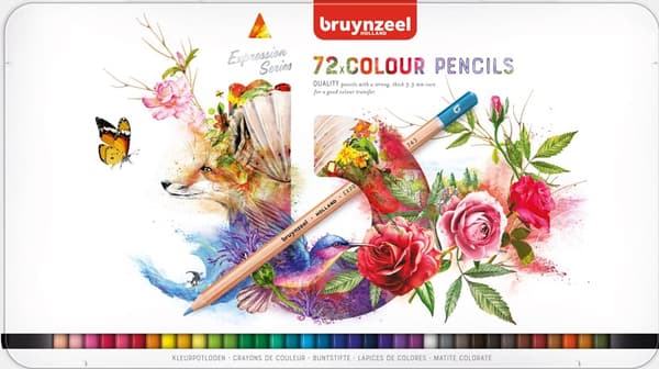 Bruynzeel Expression Färgpennor 72-set