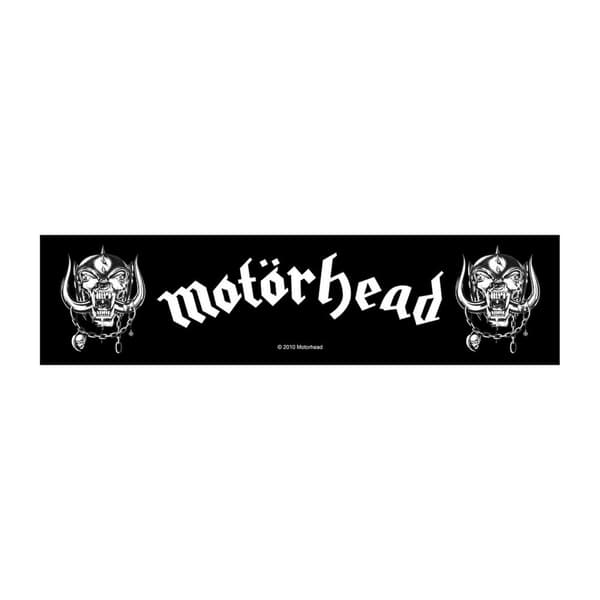 Motorhead War Pig Strip Patch Black/White One Size