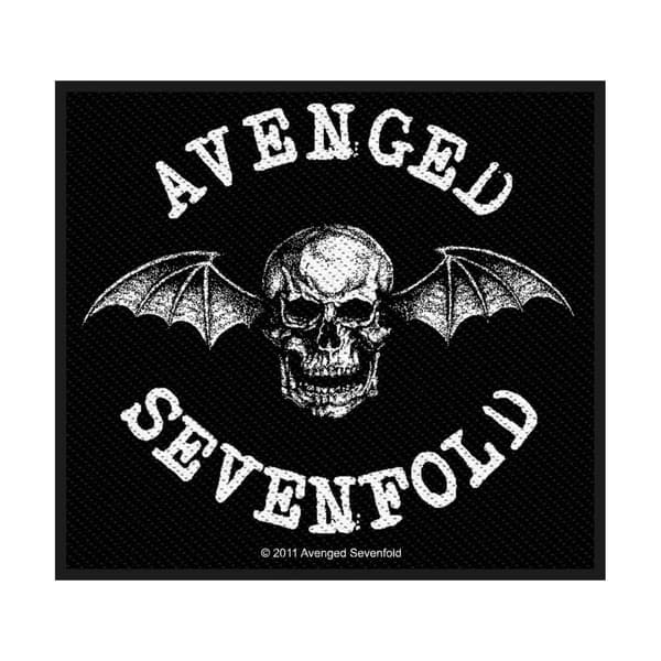Avenged Sevenfold Death Bat Patch Black One Size