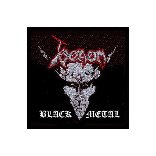 Venom Black Metal Standard Patch Black/Grey/Red One Size