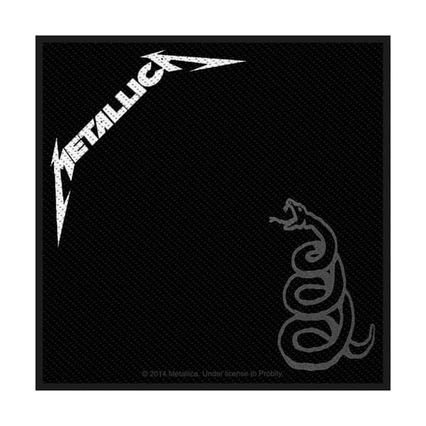 Metallica Black Album 2014 Patch Black One Size