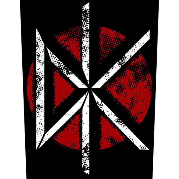 Dead Kennedys Logo Vintage Patch Black/Red/White One Size