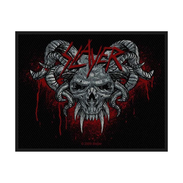 Slayer Demonic Standard Patch Black/Red/Grey One Size