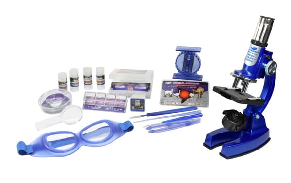 Eastcolight Deluxe Mikroskop startset till Barn 200/600/1200X (66 delar)