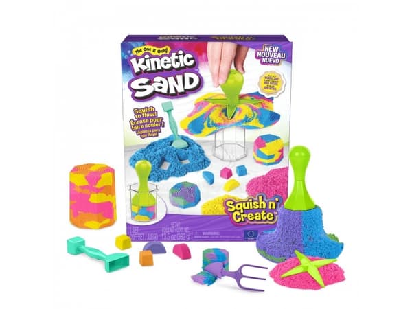 Kinetic Sand Squish N' Create