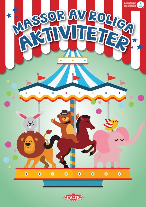 Pysselbok Massor Av Roliga Aktiviteter Tactic