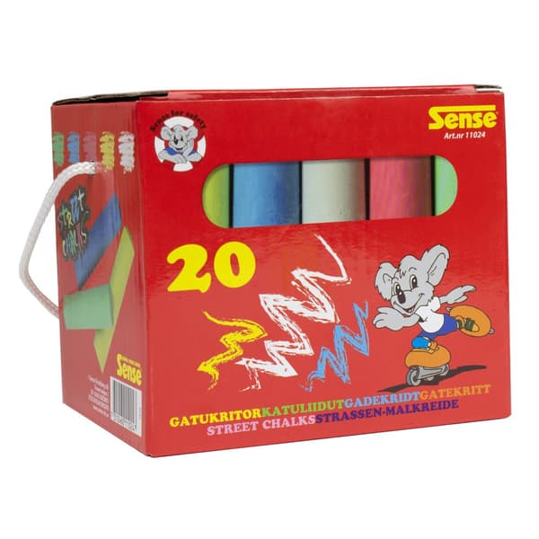 Gatukritor i papperskartong 20-p, Sense
