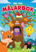 Miniatyrbild 1 av 2: Målarbok 'Min Fina Målarbok' extra tjock, Kärnan