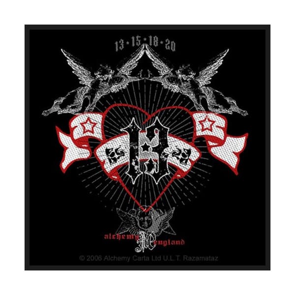 Alchemy Angels Of Fortune Patch Black/Red/White One Size