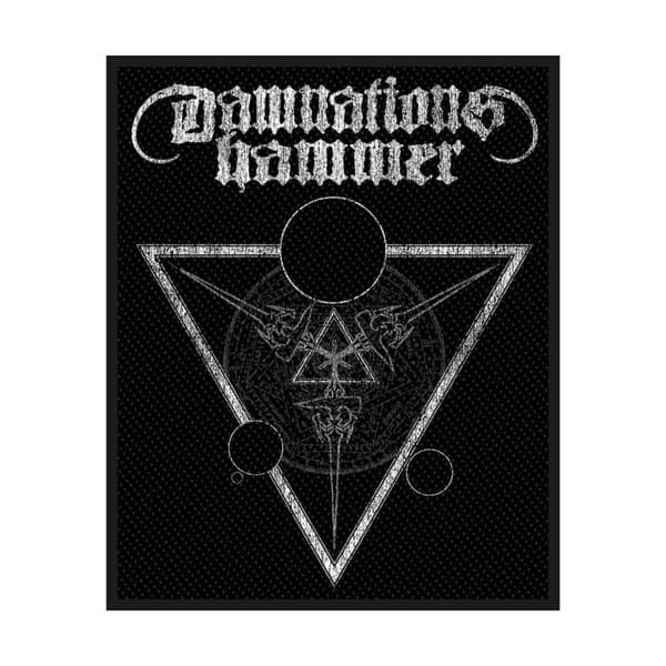The Damned Sigil Patch Black/White One Size