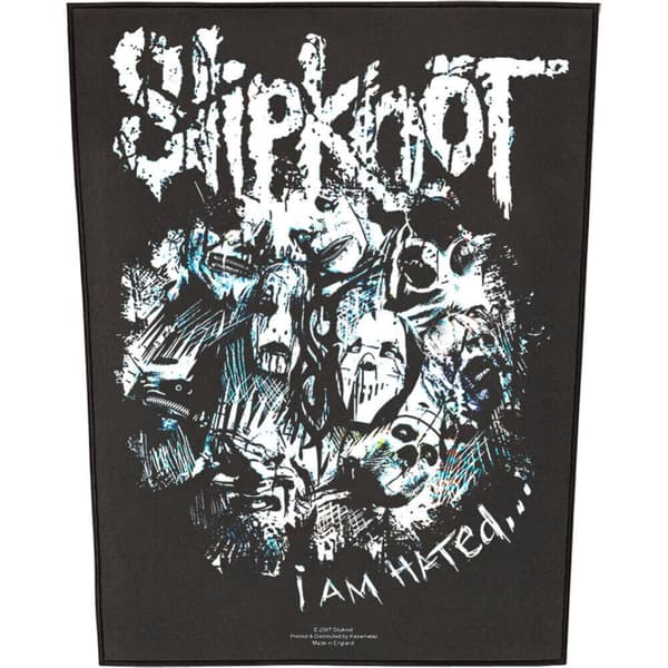 Slipknot Jeg er hadet Patch Black/White One Size