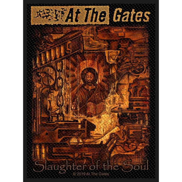 At The Gates Slaughter Of The Soul Standard Patch Brown/Black One Size