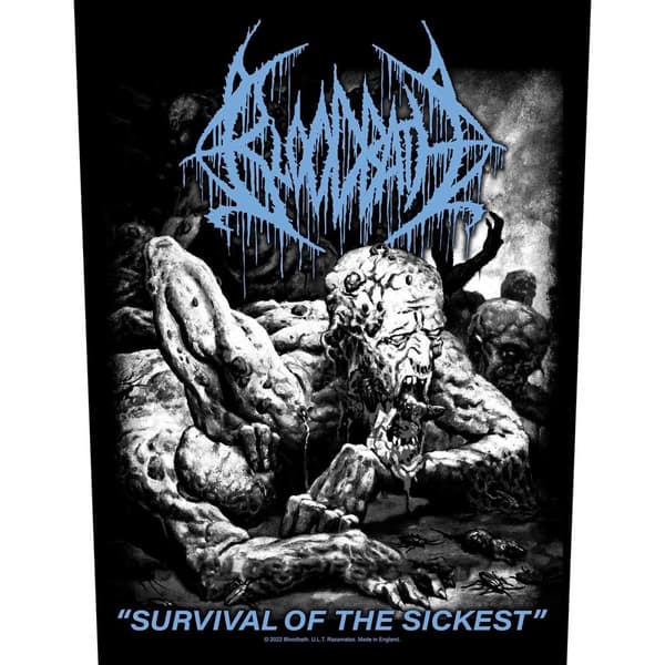Bloodbath Överlevnad av den sjukaste plåstret Black/White/Blue One Size