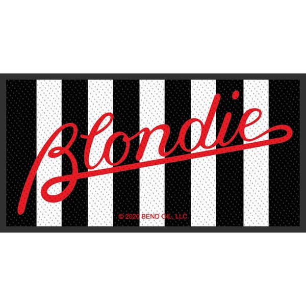 Blondie Parallel Lines Patch Black/White/Red One Size