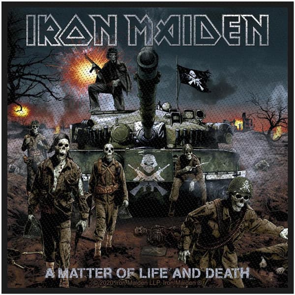 Iron Maiden Matter Of Life And Death 2020 Standard Patch Multicoloured One Size